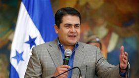 宏都拉斯總統耶南德茲（Juan Orlando Hernandez，或譯葉南德茲）（圖／翻攝自Juan Orlando Hernandez臉書）