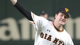 巨人洋投Miles Mikolas（圖／翻攝自讀賣巨人臉書）