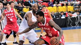 SBL台銀洋將賈西亞與璞園戴維斯（圖／記者劉家維攝）