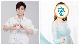 鄧倫,李沁（合成圖／翻攝自鄧倫、李沁微博）