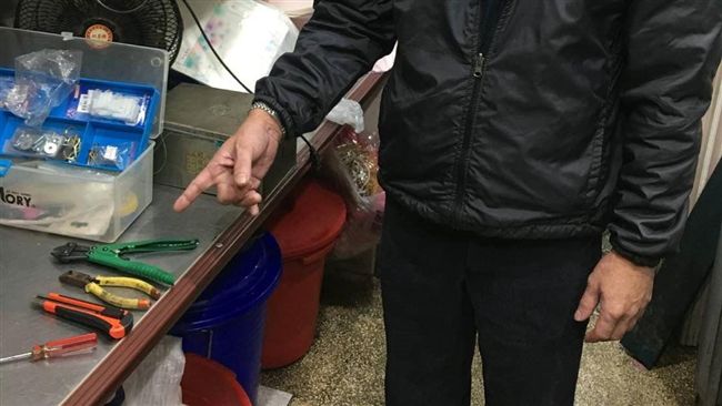 工人偷銀樓不成　心虛現場遊蕩被逮