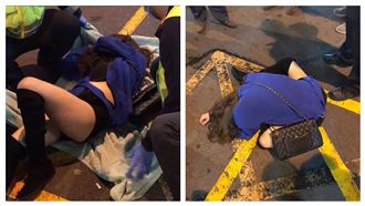 女遭丟包大街　丟包男辯不認識就落跑