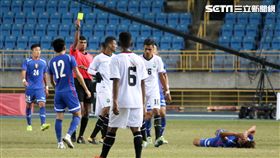 ▲東帝汶小動作不斷，比賽過程中爆發許多肢體衝突。（圖／記者蔡宜瑾攝影）