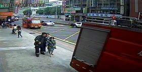 新北市,新莊,新北消防局,新莊分隊,暖男,消防,視障