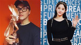 歐陽娜娜,廖人帥/翻攝自臉書