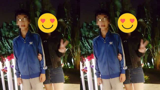 童顏媽露美腿曬母子照！網友全暴動