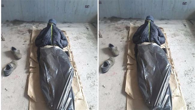 低溫狂吹…工人僅垃圾袋包腳躺地午休