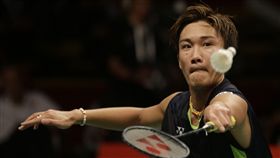 ▲日本羽球名將桃田賢斗。（圖／美聯社／達志影像）