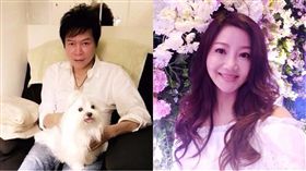 洪榮宏,張瀞云（合成圖／翻攝自臉書）