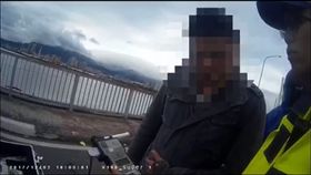 吳男酒測值高達0.16當場遭扣車。（圖／翻攝畫面）