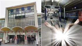 裸拍族.翻肚青蛙,男子,彰化,車站