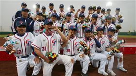 ▲台灣中華隊2006年首次在多哈亞運棒球項目奪金。（資料照／美聯社／達志影像）