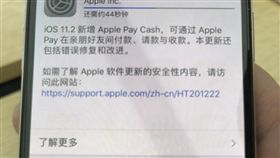 iPhone X上市已1個多月，卻驚傳出iPhone X螢幕出現「烙印」現象，從照片中可看到螢幕下方的App圖示變成殘影無法消失，成為首起iX螢幕烙印事件。（圖／翻攝自中國威鋒論壇）