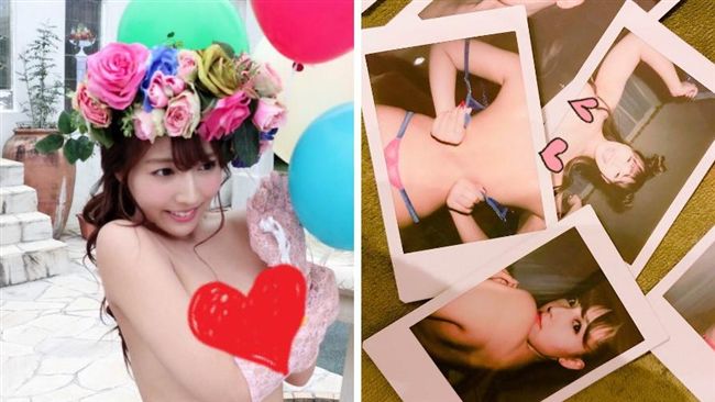AV女神曬寫真花絮　竟意外露點！
