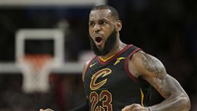 ▲詹皇今日在最後關鍵時刻跳出，帶領球隊逆轉取勝。（圖／美聯社／達志影像）