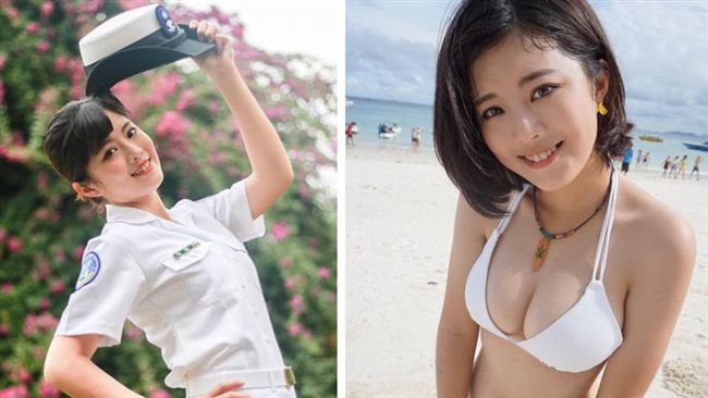 「海軍之花」泳裝照曝光！男粉暈船了
