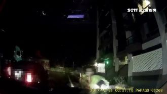 酒駕男拒檢逃逸　棄車狂奔仍被逮