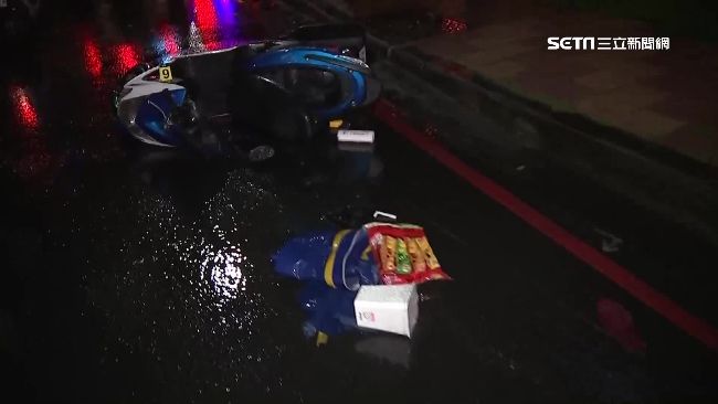 騎車途中暈眩自撞　6歲愛女摔飛喪命