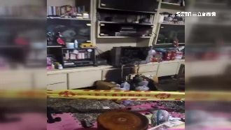 電視機竄火燃燒　客廳焦黑屋主急滅火