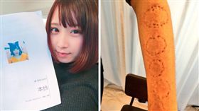 きみと歩実,AV女優,君戶步實,咬手,齒痕,牙齒,怪癖,癖好
（圖／翻攝自推特）