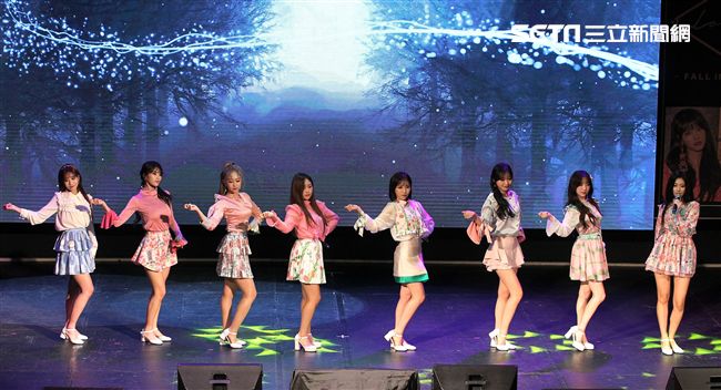 韓國女子團體Lovelyz粉絲見面會。（記者邱榮吉/攝影）