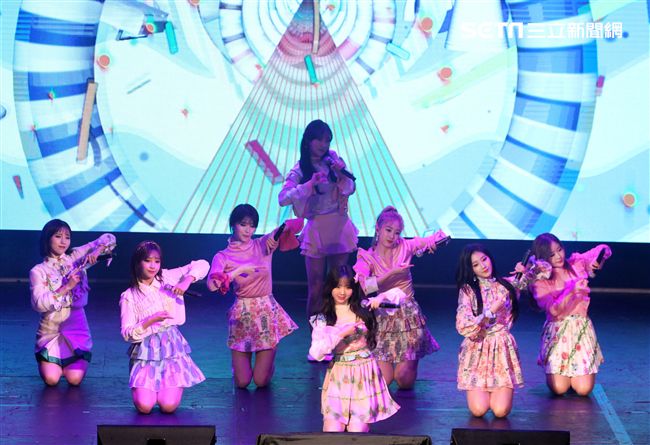 韓國女子團體Lovelyz粉絲見面會。（記者邱榮吉/攝影）