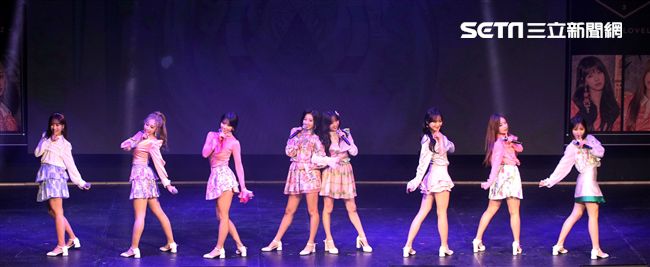 韓國女子團體Lovelyz粉絲見面會。（記者邱榮吉/攝影）