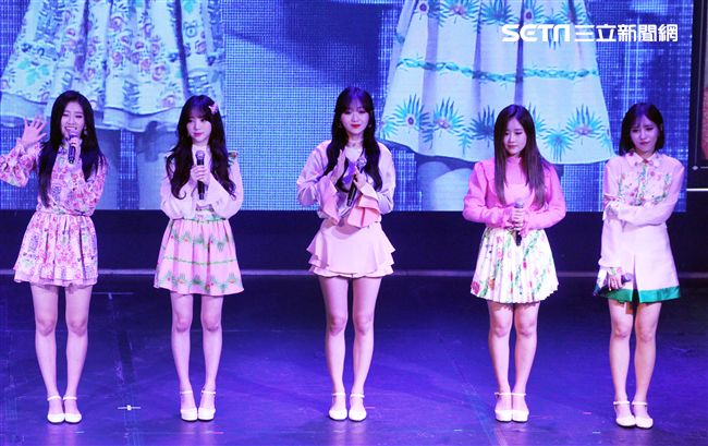 韓國女子團體Lovelyz粉絲見面會。（記者邱榮吉/攝影）