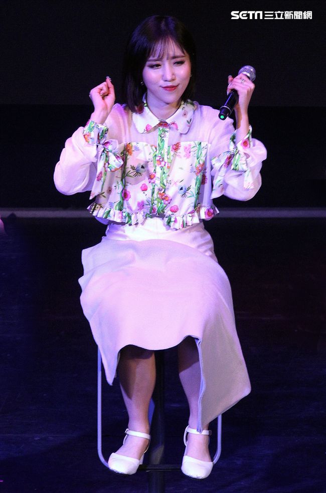 韓國女子團體Lovelyz粉絲見面會。（記者邱榮吉/攝影）