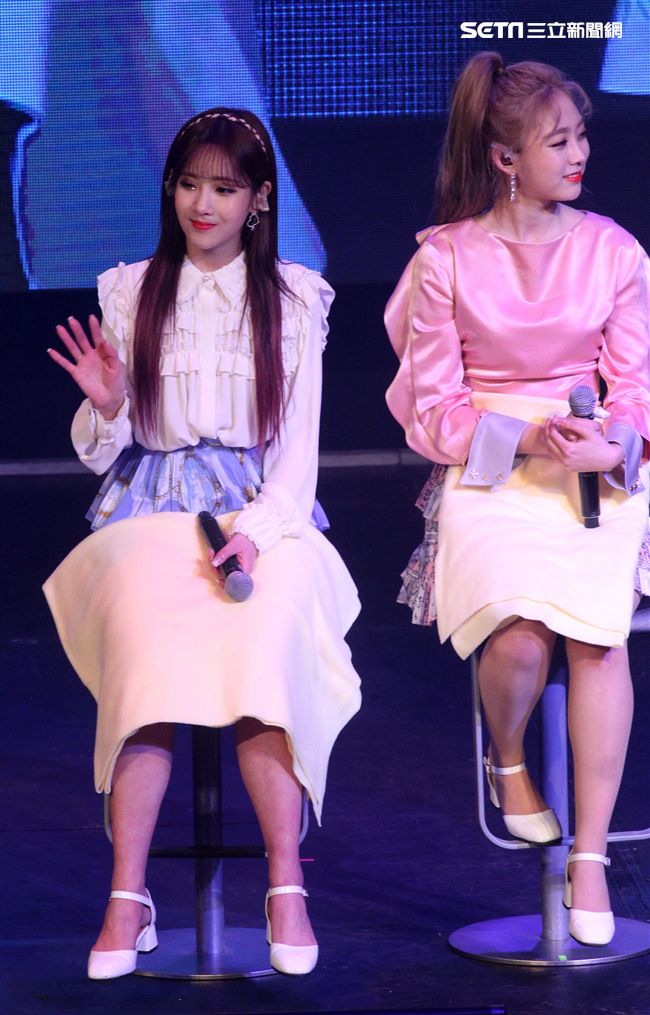 韓國女子團體Lovelyz粉絲見面會。（記者邱榮吉/攝影）