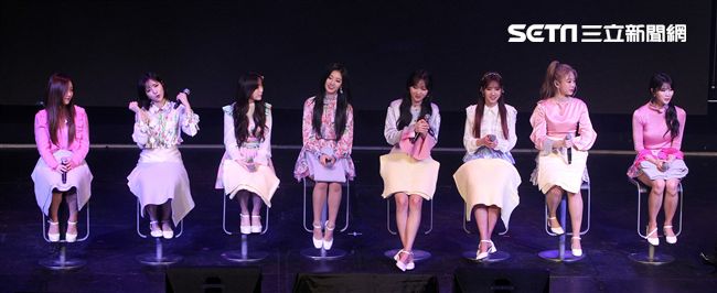 韓國女子團體Lovelyz粉絲見面會。（記者邱榮吉/攝影）