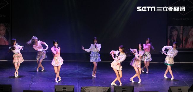 韓國女子團體Lovelyz粉絲見面會。（記者邱榮吉/攝影）