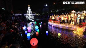 流金歲月大道,新北市歡樂耶誕城,打卡,耶誕城,台中柳川,水中耶誕樹