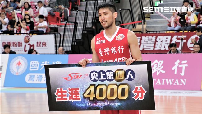 陳順詳四千分達陣　SBL史上第4人