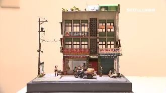 濃濃台灣味！早餐店機車行模型超擬真