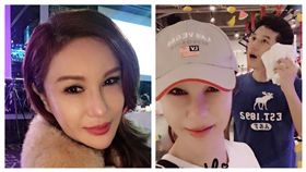 利菁,許育仁（合成圖／翻攝自利菁臉書）