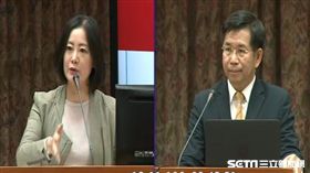 綠委吳思瑤提醒教育部長潘文忠對於促轉強調是對話過程。圖／截取立院轉播系統