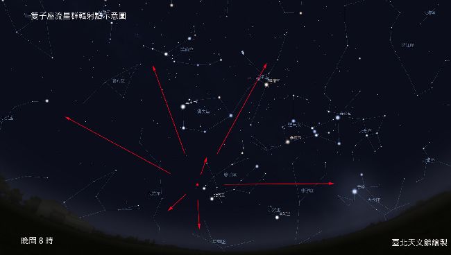 雙子座流星雨將登場　陽明山彈性交管