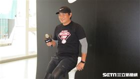 ▲中信兄弟彭政閔出席棒球訓練營。（圖／記者蕭保祥攝）