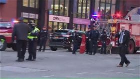 紐約市曼哈頓巴士站爆炸／PIX11網頁