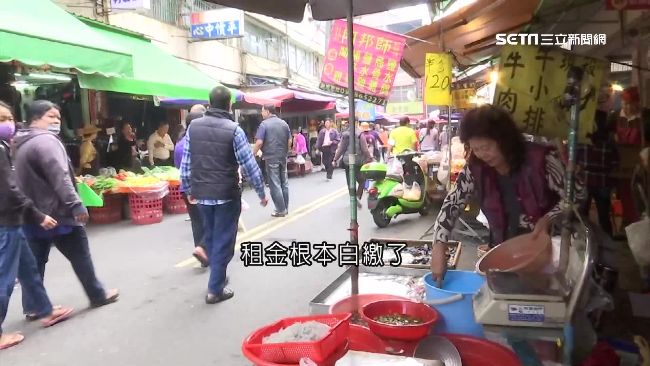 人稱錢泉　三角窗市場攤月收入36萬