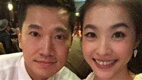 小嫻、何守正（圖／翻攝自小嫻臉書）