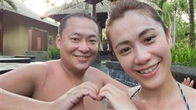 郭宗坤在追求柯以柔時相當幽默體貼。（圖／翻攝自柯以柔臉書）