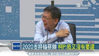 2020民調僅個位數　柯P大笑回應