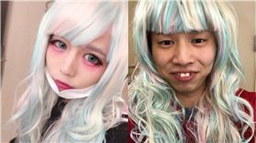 偽娘,化妝,大叔,Lirm,卸妝,直播　圖／翻攝自推特