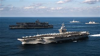 楊憲宏：美軍航母打擊群可能通過台海