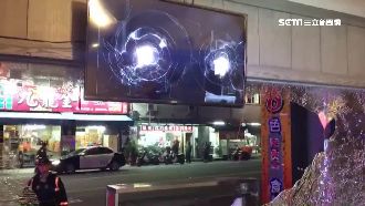 替丈母娘出頭　20多人狠砸料理店