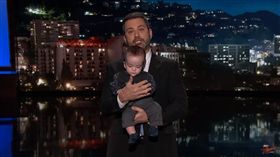 Jimmy Kimmel,吉米金莫,脫口秀,哽咽（圖／翻攝YouTube）