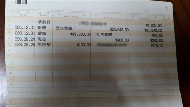 他貼20年前薪資記錄　驚見悲慘事實