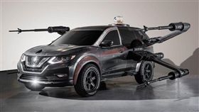 星際大戰中最經典的反抗軍X戰機。（圖／Nissan提供）